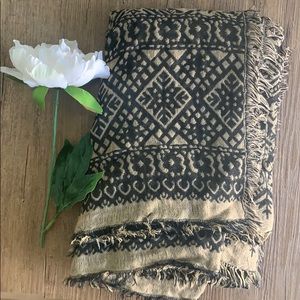 UO Large Tribal Indie Scarf